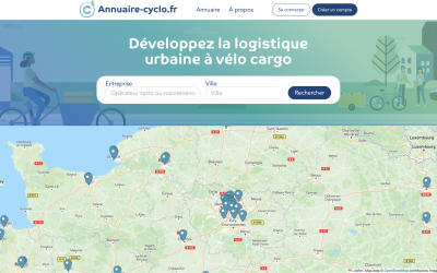 ColisActiv’ lance un annuaire national de la cyclologistique